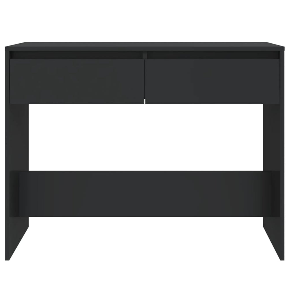 Wandtafel 100x35x76,5 spaanplaat zwart MeubelReus
