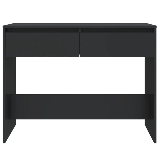 Wandtafel 100x35x76,5 spaanplaat zwart MeubelReus