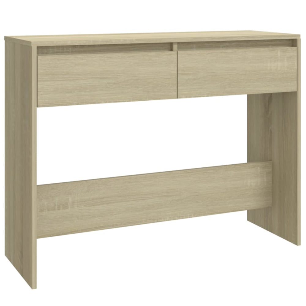 Wandtafel 100x35x76,5 spaanplaat sonoma eikenkleurig MeubelReus