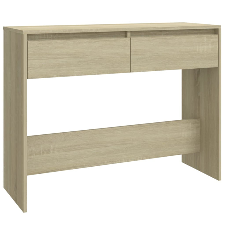 Wandtafel 100x35x76,5 spaanplaat sonoma eikenkleurig MeubelReus