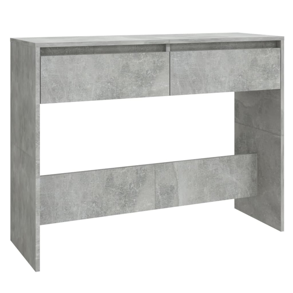 Wandmeubel 100x35x75,5 cm spaanplaat betongrijs MeubelReus