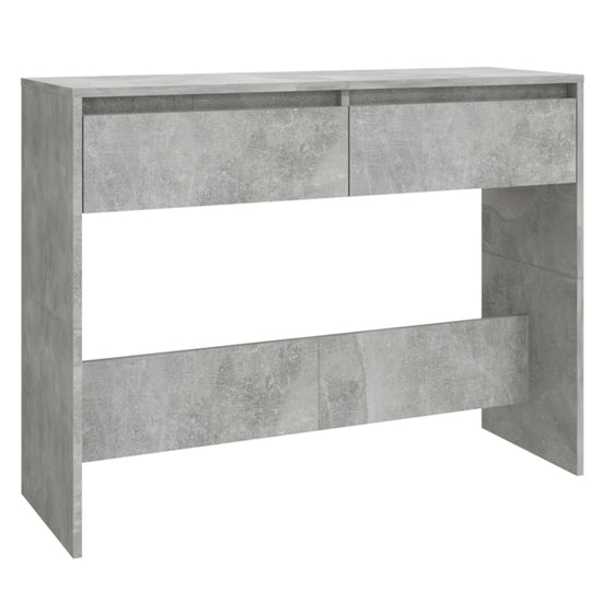 Wandmeubel 100x35x75,5 cm spaanplaat betongrijs MeubelReus
