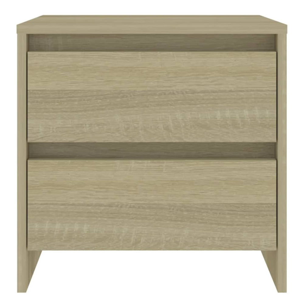 Nachtkastje 45x34,5x44,5 cm spaanplaat sonoma eikenkleurig MeubelReus