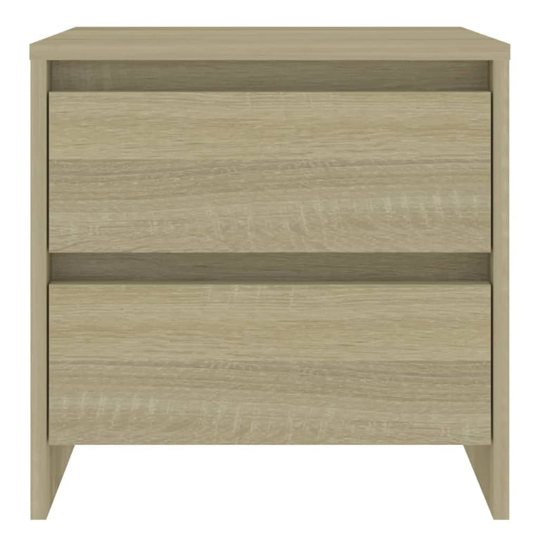 Nachtkastje 45x34,5x44,5 cm spaanplaat sonoma eikenkleurig MeubelReus