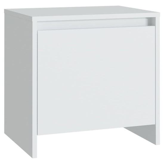 Nachtkastjes 2 st 45x34x44,5 cm spaanplaat wit MeubelReus