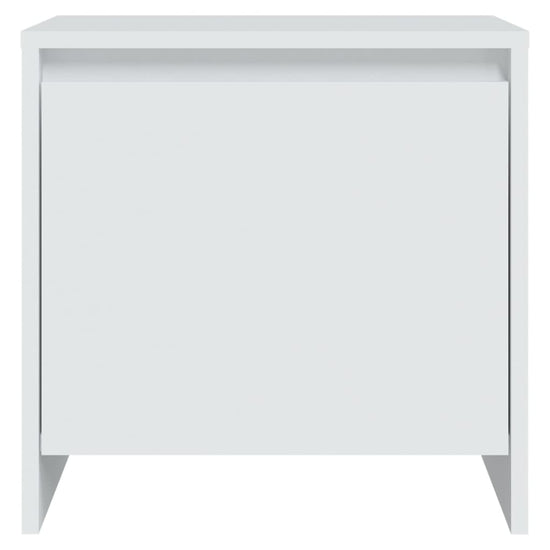 Nachtkastjes 2 st 45x34x44,5 cm spaanplaat wit MeubelReus