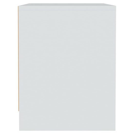 Nachtkastjes 2 st 45x34x44,5 cm spaanplaat wit MeubelReus