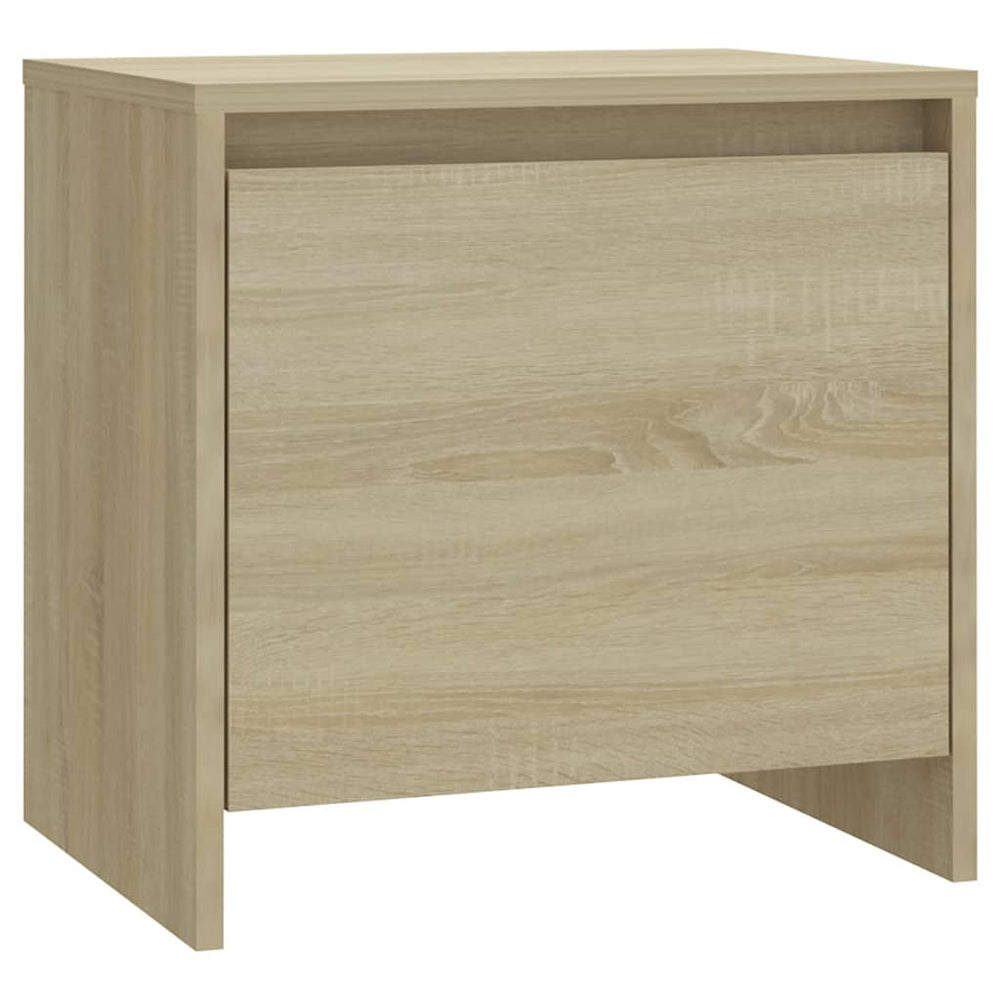Nachtkastjes 2 st 45x34x44,5 cm spaanplaat sonoma eikenkleurig MeubelReus