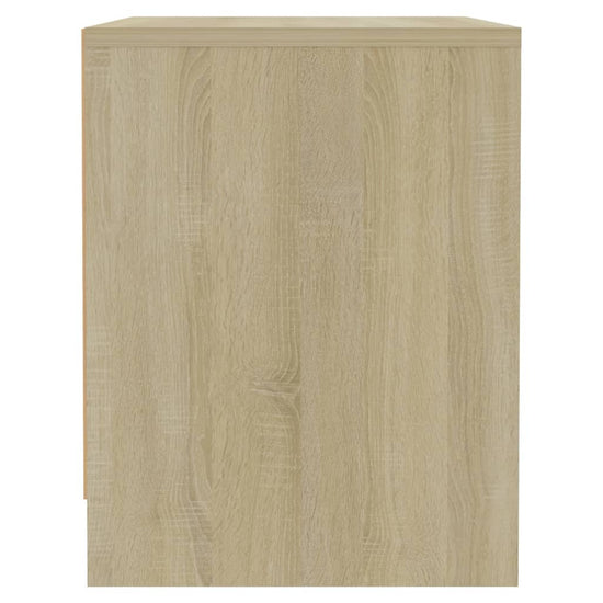 Nachtkastjes 2 st 45x34x44,5 cm spaanplaat sonoma eikenkleurig MeubelReus