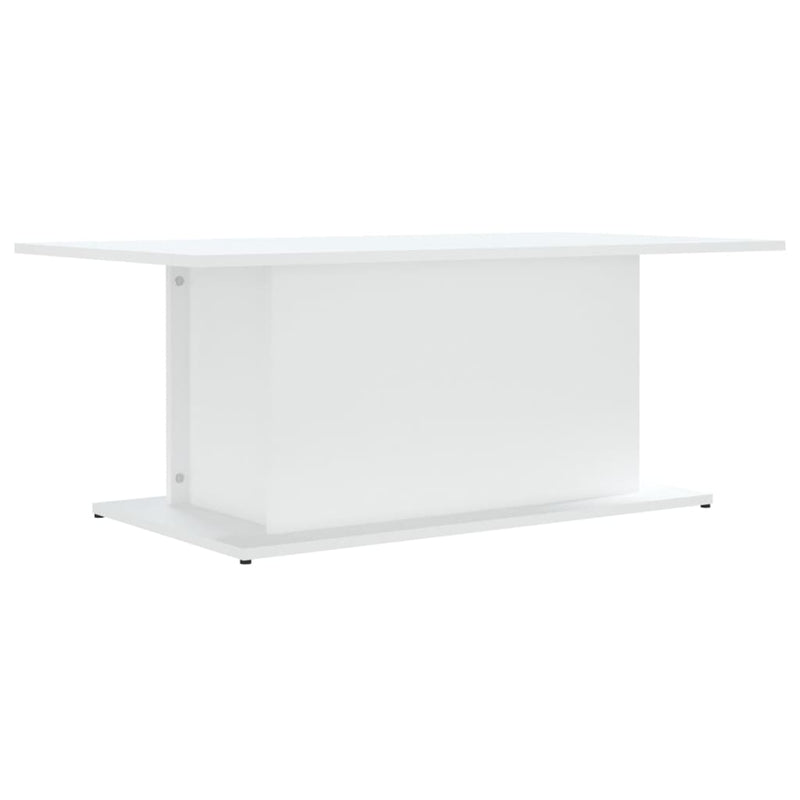 Salontafel 102x55,5x40 cm spaanplaat wit MeubelReus