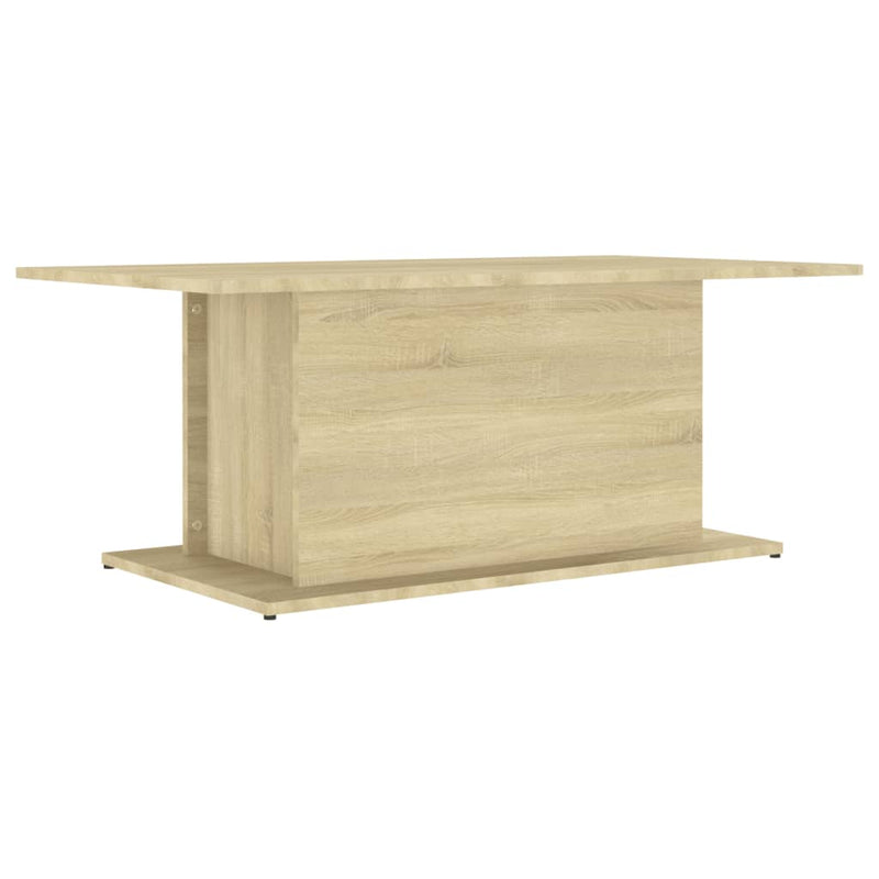 Salontafel 102x55,5x40 cm spaanplaat sonoma eikenkleurig MeubelReus