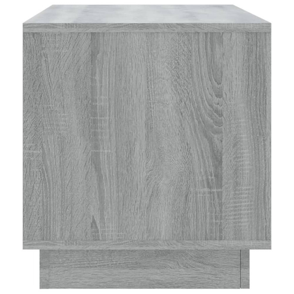 Tv-meubel 102x41x44 cm spaanplaat grijs sonoma eikenkleurig MeubelReus