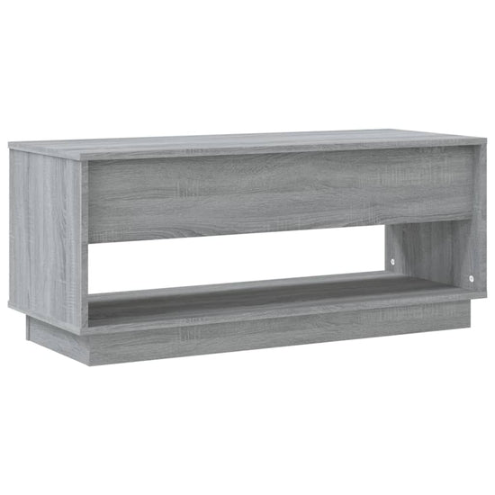 Tv-meubel 102x41x44 cm spaanplaat grijs sonoma eikenkleurig MeubelReus
