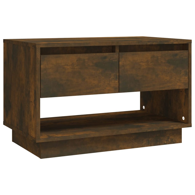 Tv-meubel 70x41x44 cm spaanplaat gerookt eikenkleurig MeubelReus