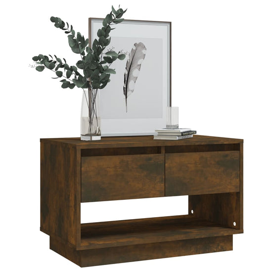 Tv-meubel 70x41x44 cm spaanplaat gerookt eikenkleurig MeubelReus