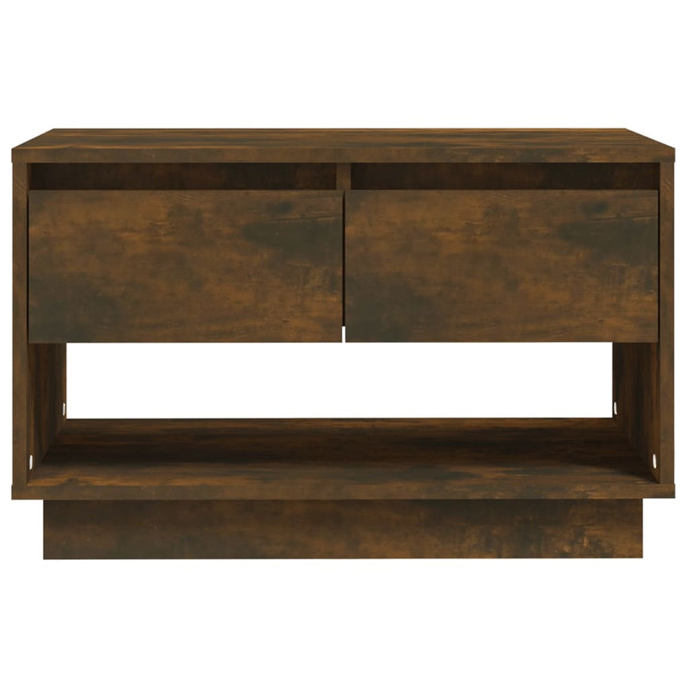 Tv-meubel 70x41x44 cm spaanplaat gerookt eikenkleurig MeubelReus