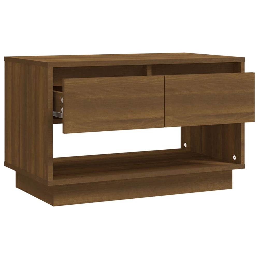 Tv-meubel 70x41x44 cm spaanplaat bruineikenkleurig MeubelReus