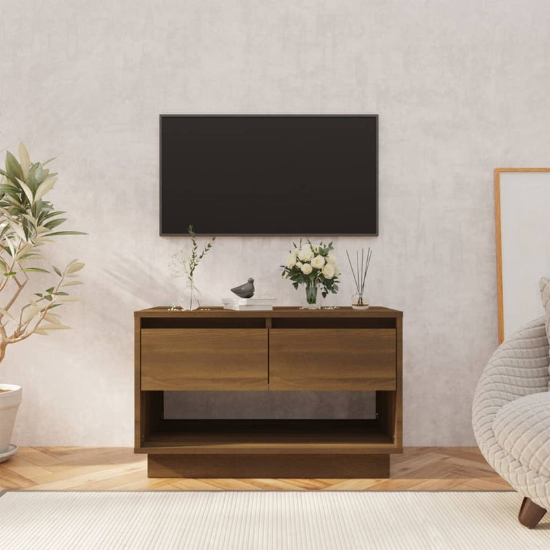 Tv-meubel 70x41x44 cm spaanplaat bruineikenkleurig MeubelReus