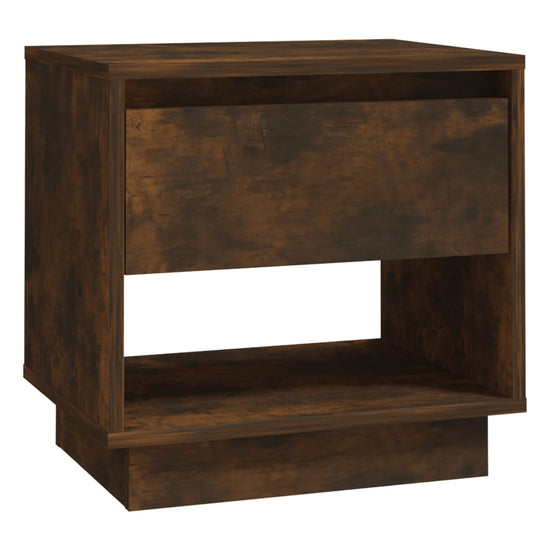 Nachtkastjes 2st 45x34x44 cm spaanplaat gerookt eikenkleurig MeubelReus