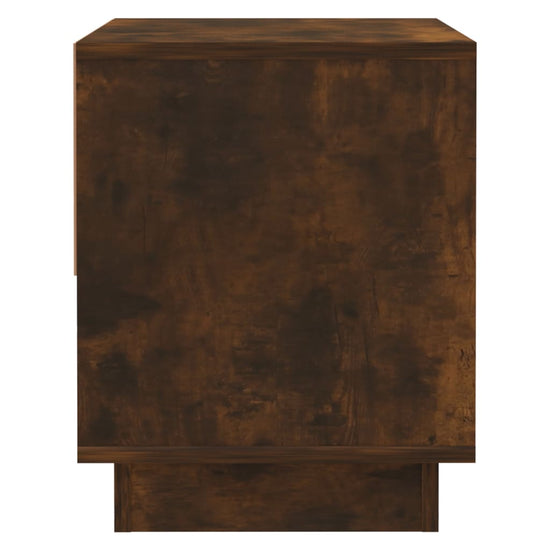 Nachtkastjes 2st 45x34x44 cm spaanplaat gerookt eikenkleurig MeubelReus