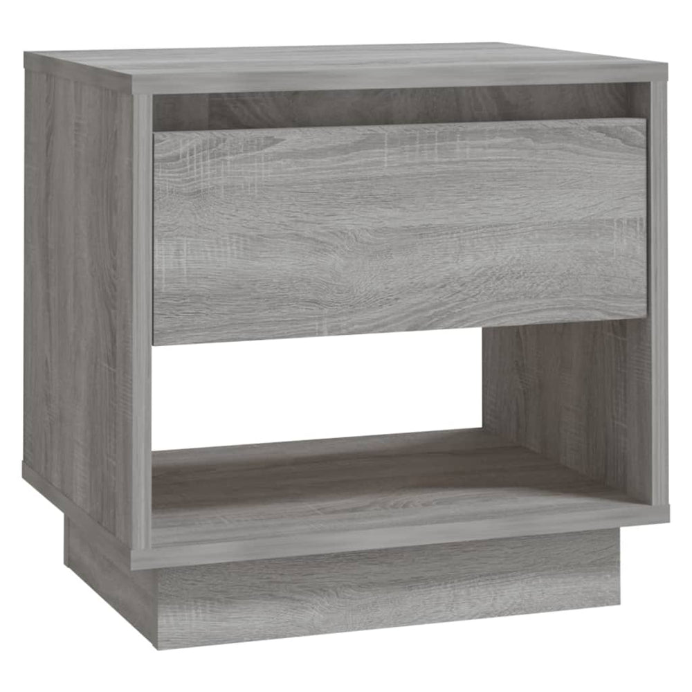 Nachtkastjes 2 st 45x34x44 cm spaanplaat grijs sonoma eiken MeubelReus