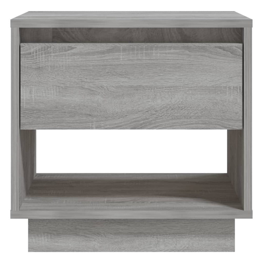 Nachtkastjes 2 st 45x34x44 cm spaanplaat grijs sonoma eiken MeubelReus