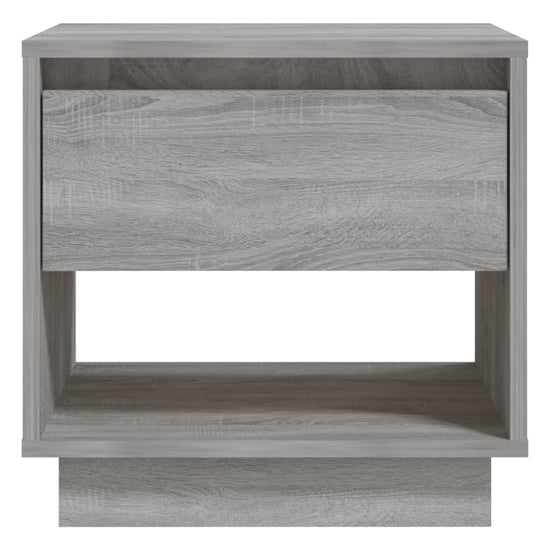 Nachtkastjes 2 st 45x34x44 cm spaanplaat grijs sonoma eiken MeubelReus