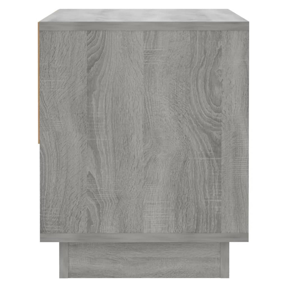 Nachtkastjes 2 st 45x34x44 cm spaanplaat grijs sonoma eiken MeubelReus