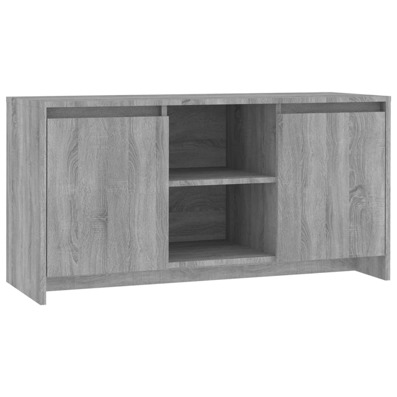 Tv-meubel 102x37,5x52,5 cm spaanplaat grijs sonoma eikenkleurig MeubelReus