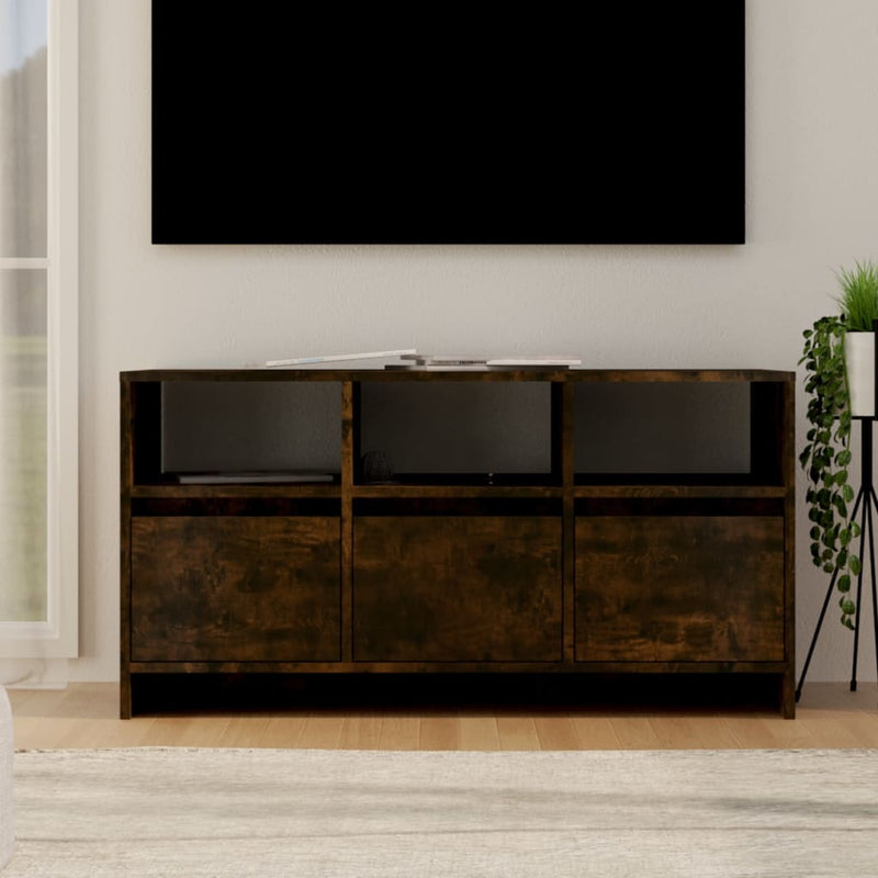 Tv-meubel 102x37,5x52,5 cm spaanplaat gerookt eikenkleurig MeubelReus