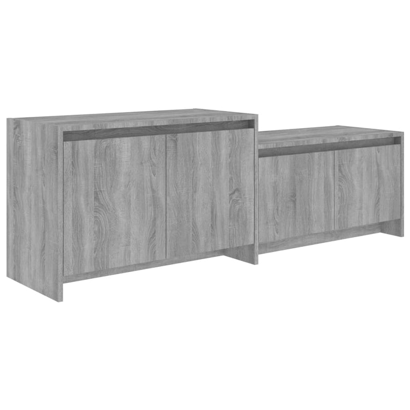 vidaL Tv-meubel 146,5x35x50 cm spaanplaat grijs sonoma eikenkleurig MeubelReus