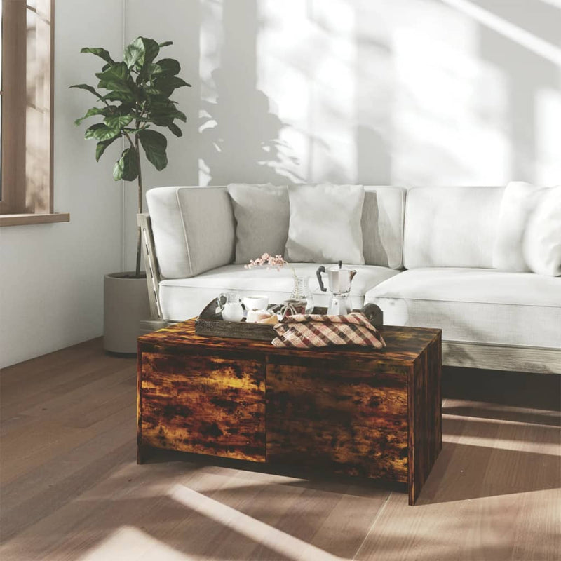 Salontafel 90x50x41,5 cm spaanplaat sonoma eikenkleurig MeubelReus