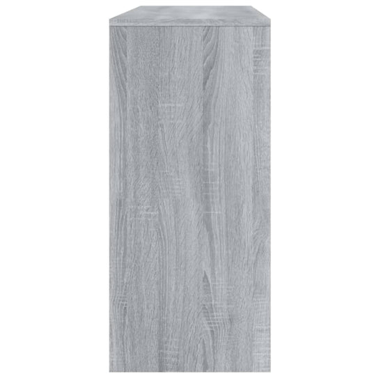 Wandtafel 100x35x76,5 cm spaanplaat grijs sonoma eikenkleurig MeubelReus
