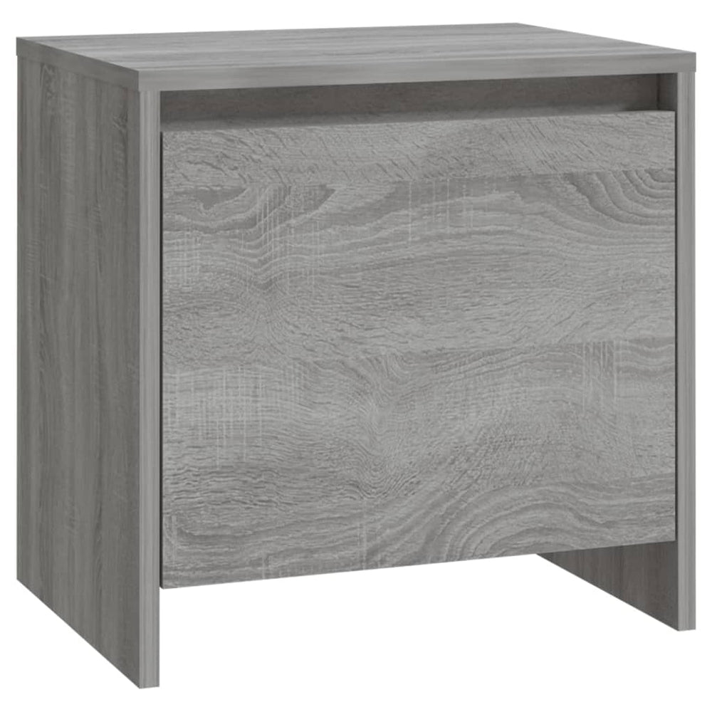 Nachtkastjes 2 st 45x34x44,5 cm spaanplaat grijs sonoma eiken MeubelReus
