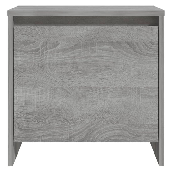 Nachtkastjes 2 st 45x34x44,5 cm spaanplaat grijs sonoma eiken MeubelReus