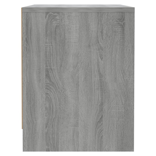 Nachtkastjes 2 st 45x34x44,5 cm spaanplaat grijs sonoma eiken MeubelReus