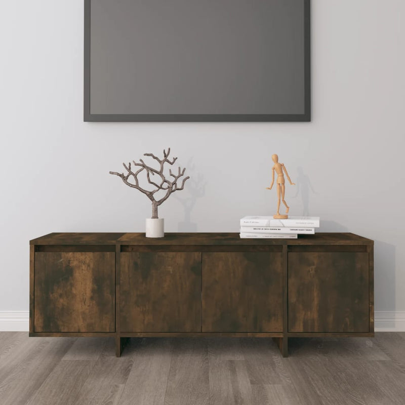 Tv-meubel 120x30x40,5 cm spaanplaat gerook eikenkleurig MeubelReus