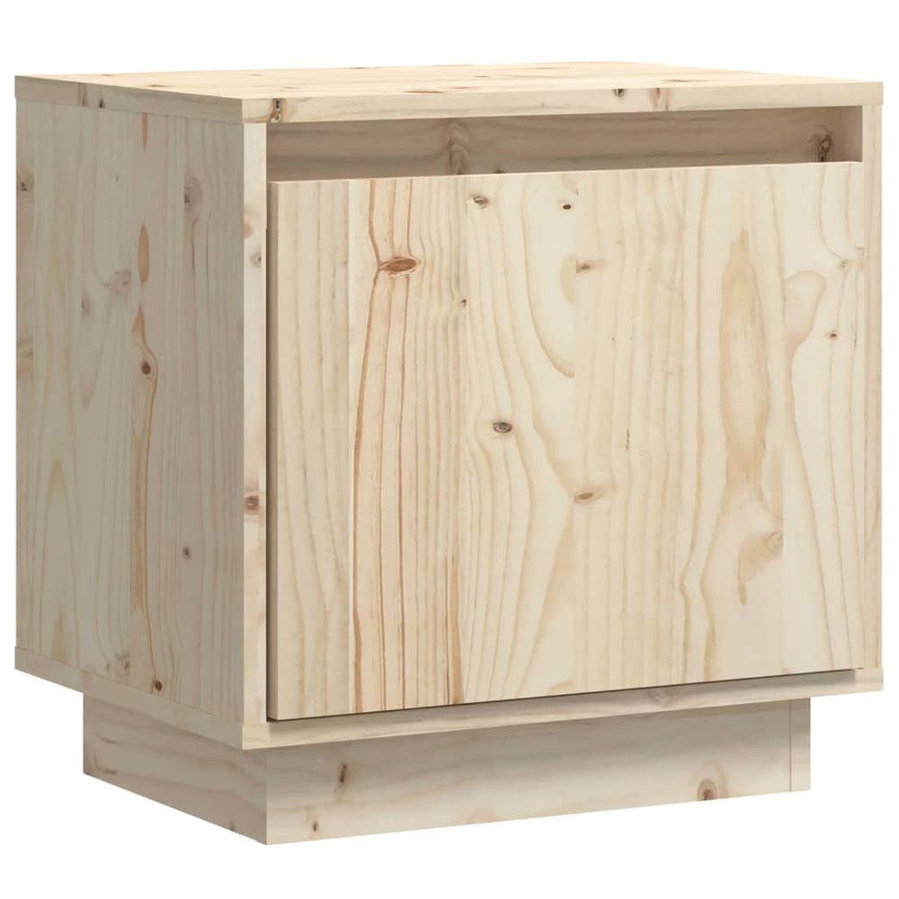 Nachtkastje 40x30x40 cm massief grenenhout MeubelReus