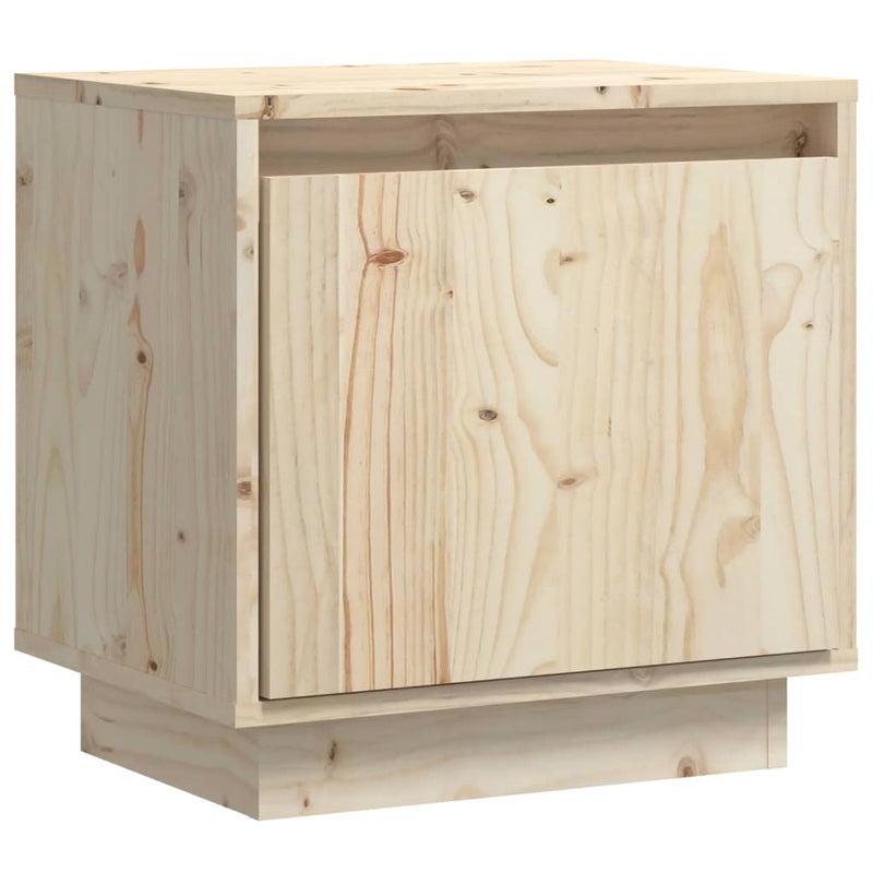Nachtkastje 40x30x40 cm massief grenenhout MeubelReus