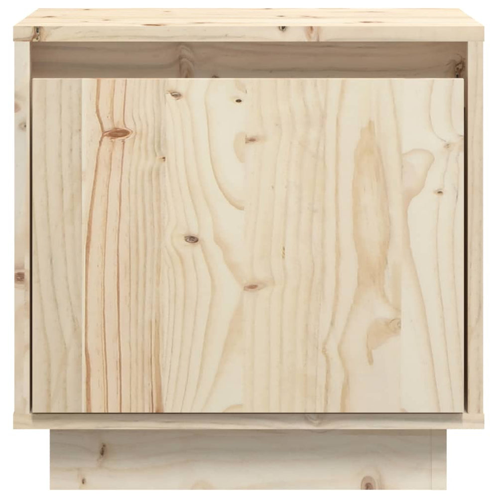 Nachtkastje 40x30x40 cm massief grenenhout MeubelReus