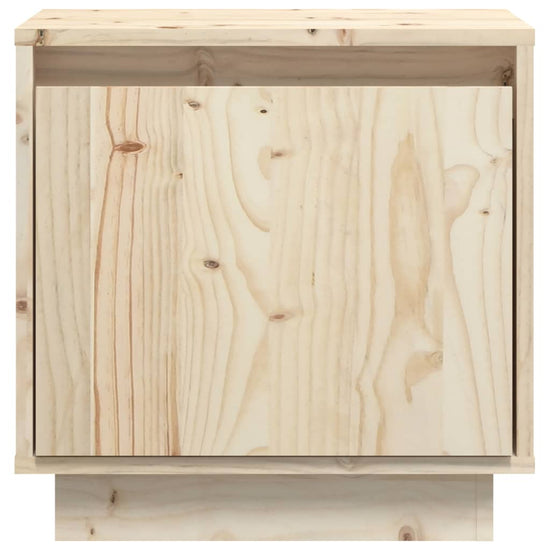 Nachtkastje 40x30x40 cm massief grenenhout MeubelReus