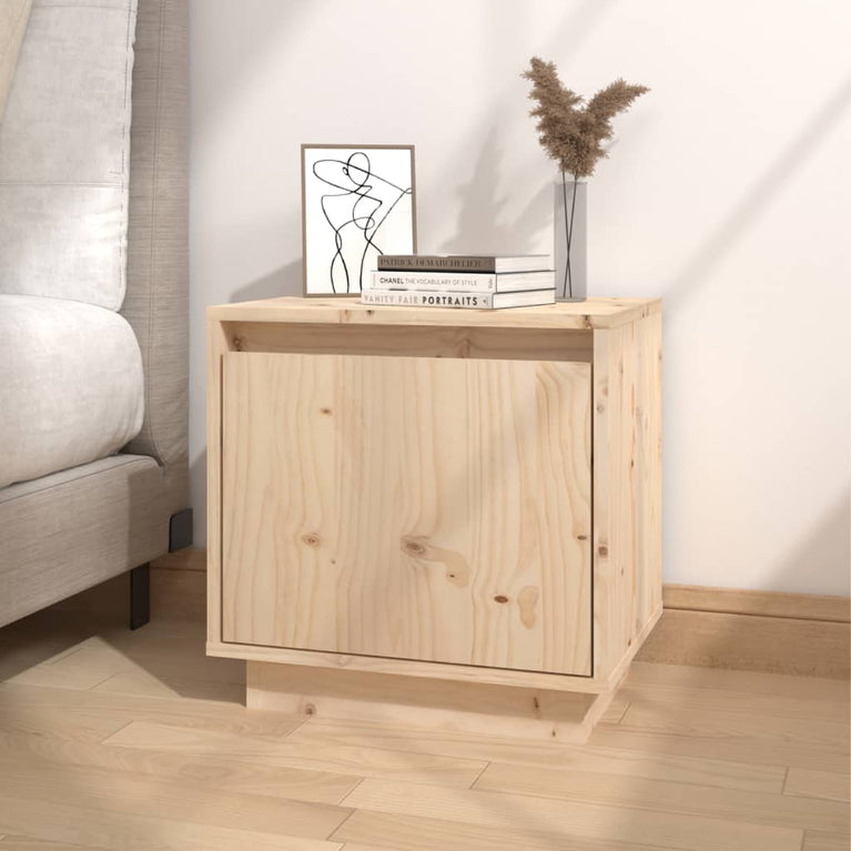 Nachtkastjes 2 st 40x30x40 cm massief grenenhout MeubelReus