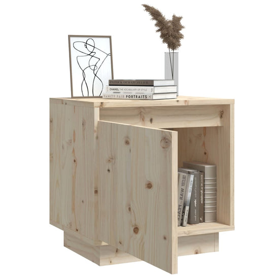 Nachtkastjes 2 st 40x30x40 cm massief grenenhout MeubelReus