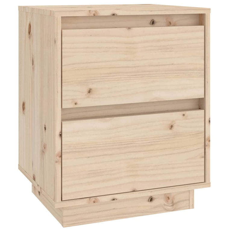 Nachtkastjes 2 st 40x35x50 cm massief grenenhout MeubelReus