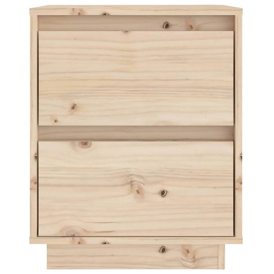 Nachtkastjes 2 st 40x35x50 cm massief grenenhout MeubelReus