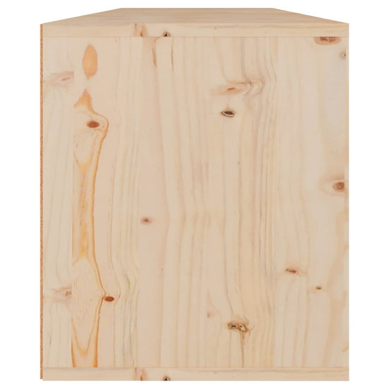 Wandkasten 2 st 60x30x35 cm massief grenenhout MeubelReus