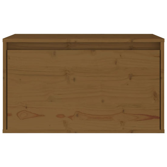 Wandkast 60x30x35 cm massief grenenhout honingbruin MeubelReus