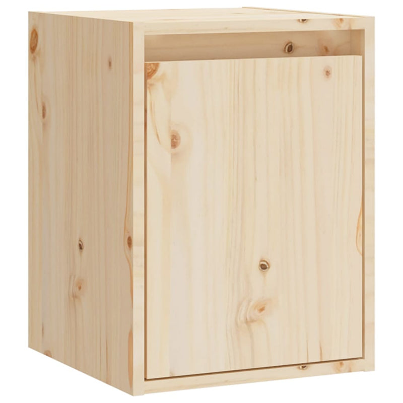 Wandkast 30x30x40 cm massief grenenhout MeubelReus