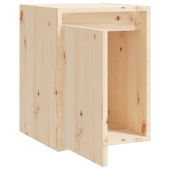 Wandkast 30x30x40 cm massief grenenhout MeubelReus