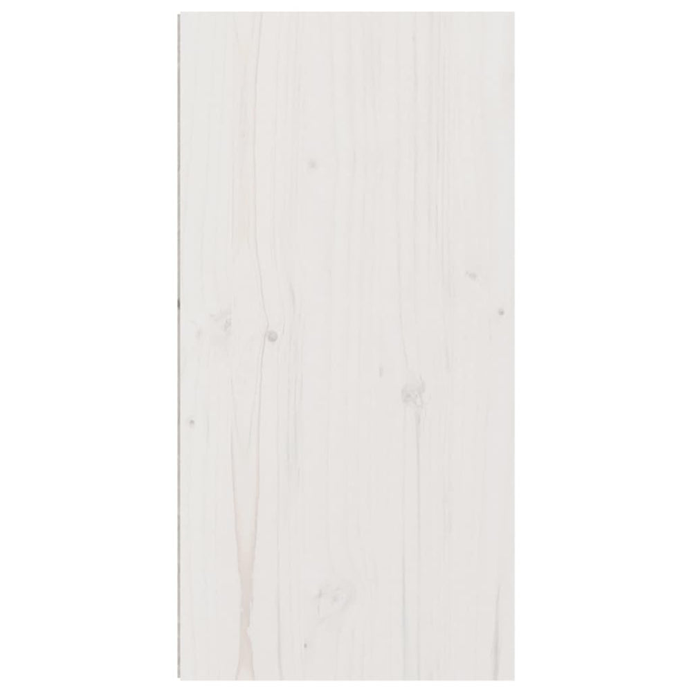 Wandkast 30x30x60 cm massief grenenhout wit MeubelReus